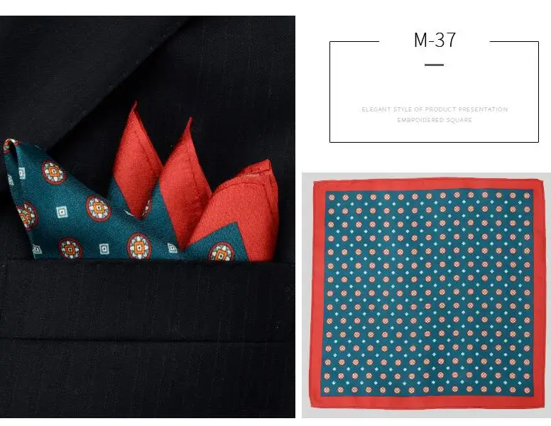 Heren Zijden Pochet Britse stijl Pak Borst Bloem Bruiloft Mode Zakelijk Formeel