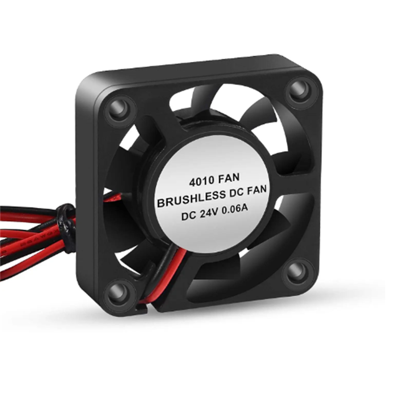 4 pièces ventilateur de refroidissement d'imprimante 3D 4010 ventilateur 40X40X10mm roulement hydraulique sans brosse DC 12v 24v ventilateurs de refroidissement pour imprimante 3D