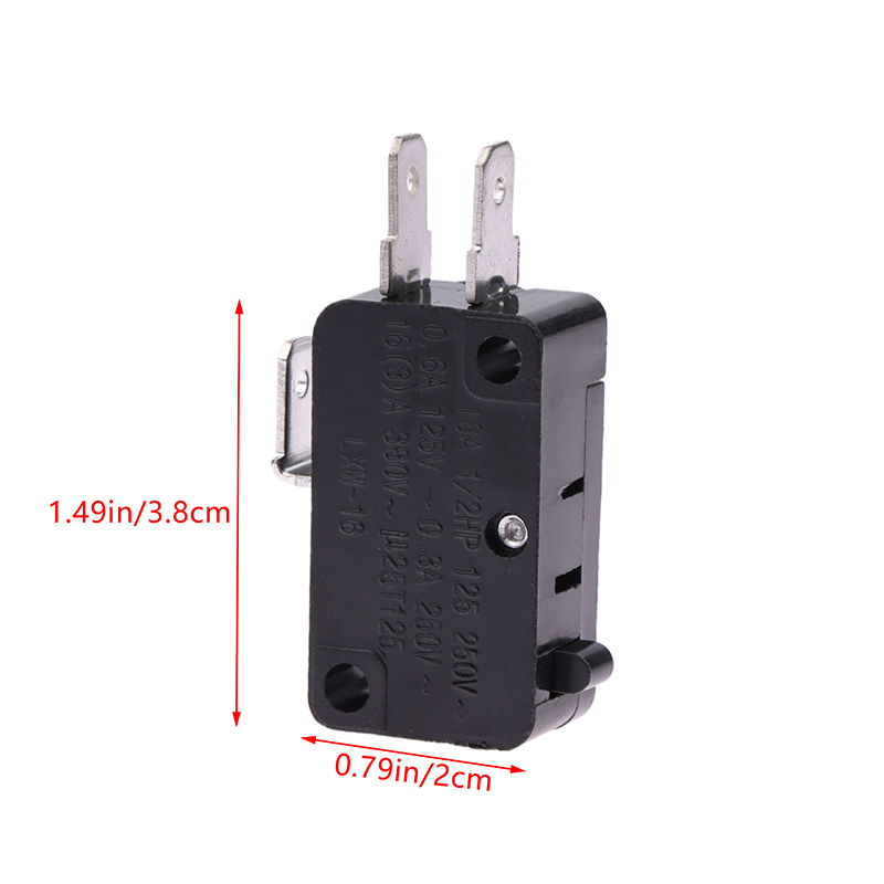 KW1-103 Micro Switch 16A 250V Normally Close Switch 3 Pin Micro Switch For Microwave Oven Door Washing Machine Rice Cooker