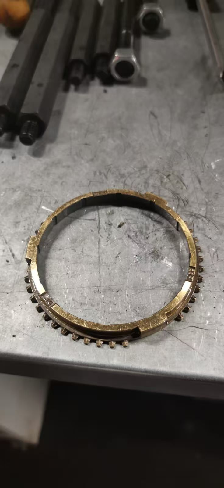 Customer specified spare parts for second-hand gear rings