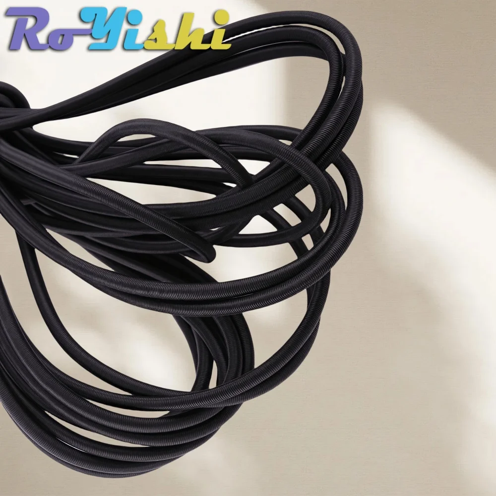 10 m starkes elastisches Schnurseil, Gummiband, Nähen, Kleidung, Bastelbedarf für DIY-Schmuckherstellung, Zelte, Kajak, Boot, Tasche, Gepäck