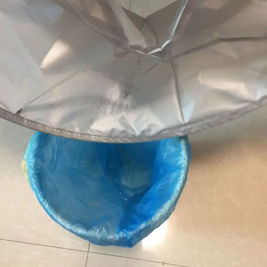 Cappello da taglio per capelli per bambini, strumento riutilizzabile per cappello da taglio per capelli, mantello pieghevole per taglio capelli, adatto per grembiule per capelli domestico