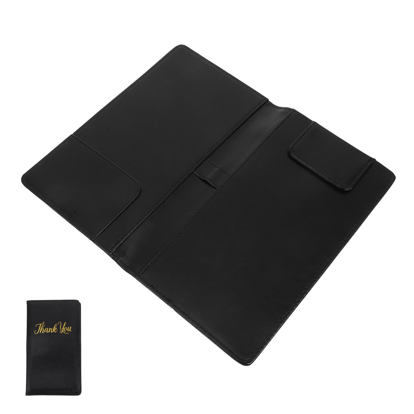 Pu Restaurant Spitzenhalter Gästeprüfbuch Rechnungstablett Ganizer Serverkartenetui Zahlungspräsenter Gastprüfblock Menü