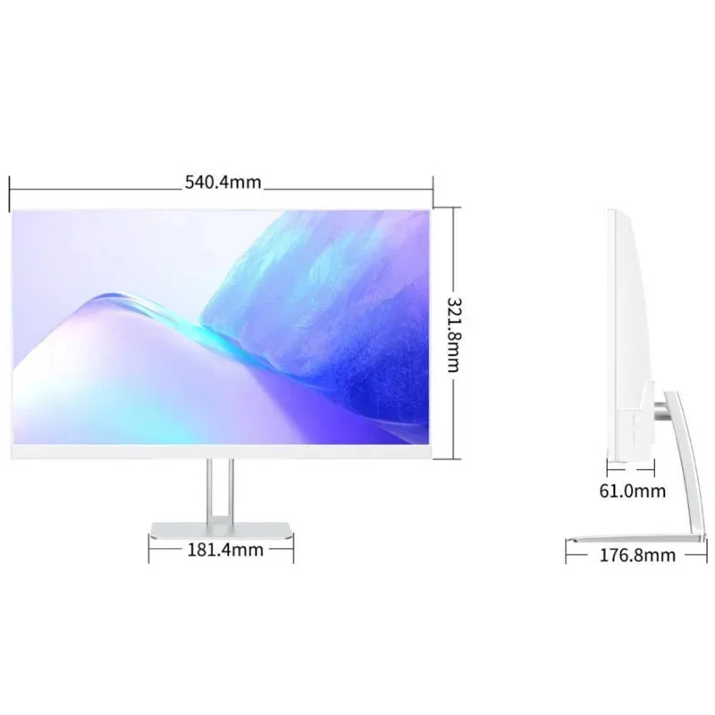 27 pulgadas Curve Core I3 I5 I7 I9 20 computadora para juegos pantalla táctil paralela escritorio todo en una PC