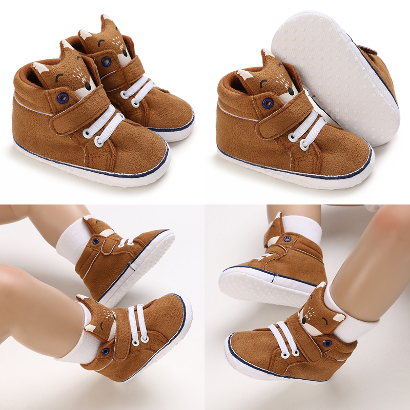 Nouveau marron bébé baptême baptême chaussures marche enfant en bas âge chaussures semelle souple nouveau-né anniversaire infantile enfants garçon baskets