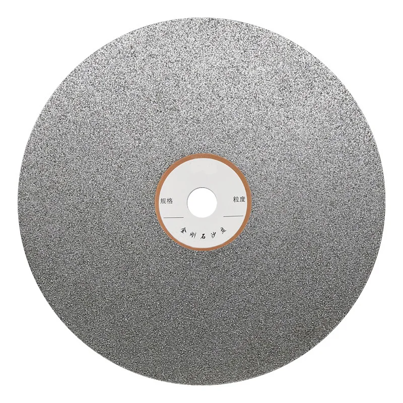 1 ชิ้น 6 "150 มิลลิเมตรเพชรเคลือบแบน Lap Disc เครื่องประดับภาษาโปลิชคําบดล้อเพชรบดแผ่นบดถาดทราย
