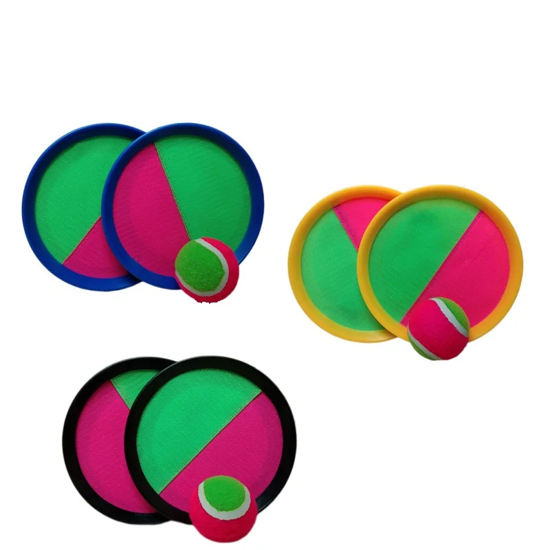 1 Set Bambini Ventosa Palla appiccicosa Giocattolo Cattura palla Gioco Set Lancio e cattura Giocattoli interattivi per sport all'aria aperta genitore-figlio