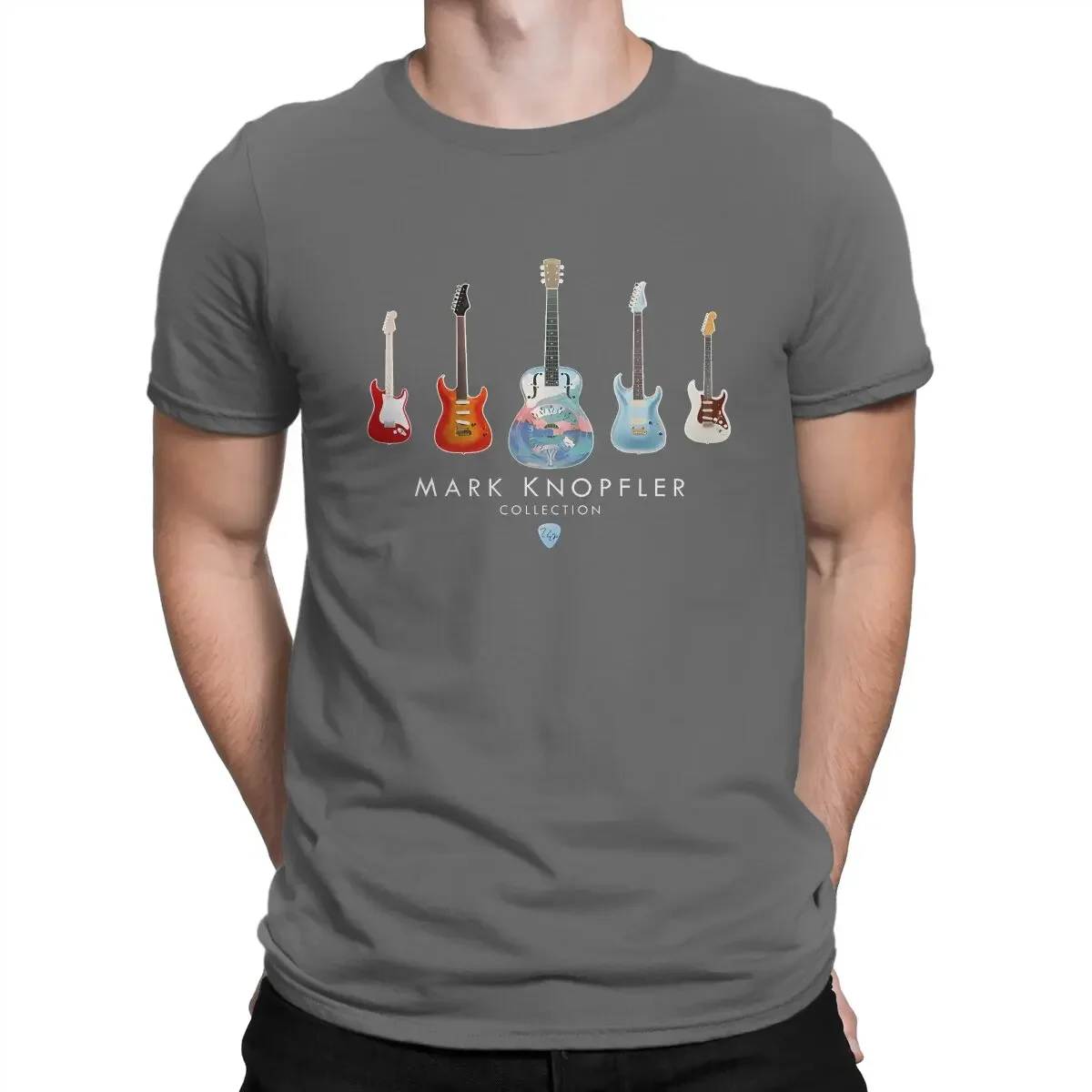 Kaus katun hadiah khas baju atasan tidak kembali US Band kreatif TShirt untuk pria penggemar leher bulat mode kelas berat murni