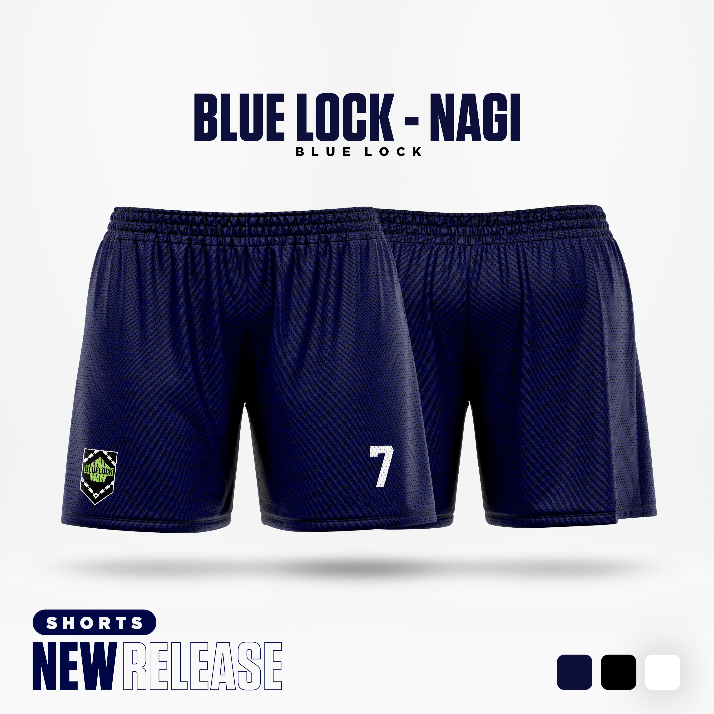 2025 Custom Blue Lock Мультфильм Аниме Джерси Мужские шорты Лето 2025 Детский футбол Исаги Наги Короткие штаны Спортивная детская нижняя часть