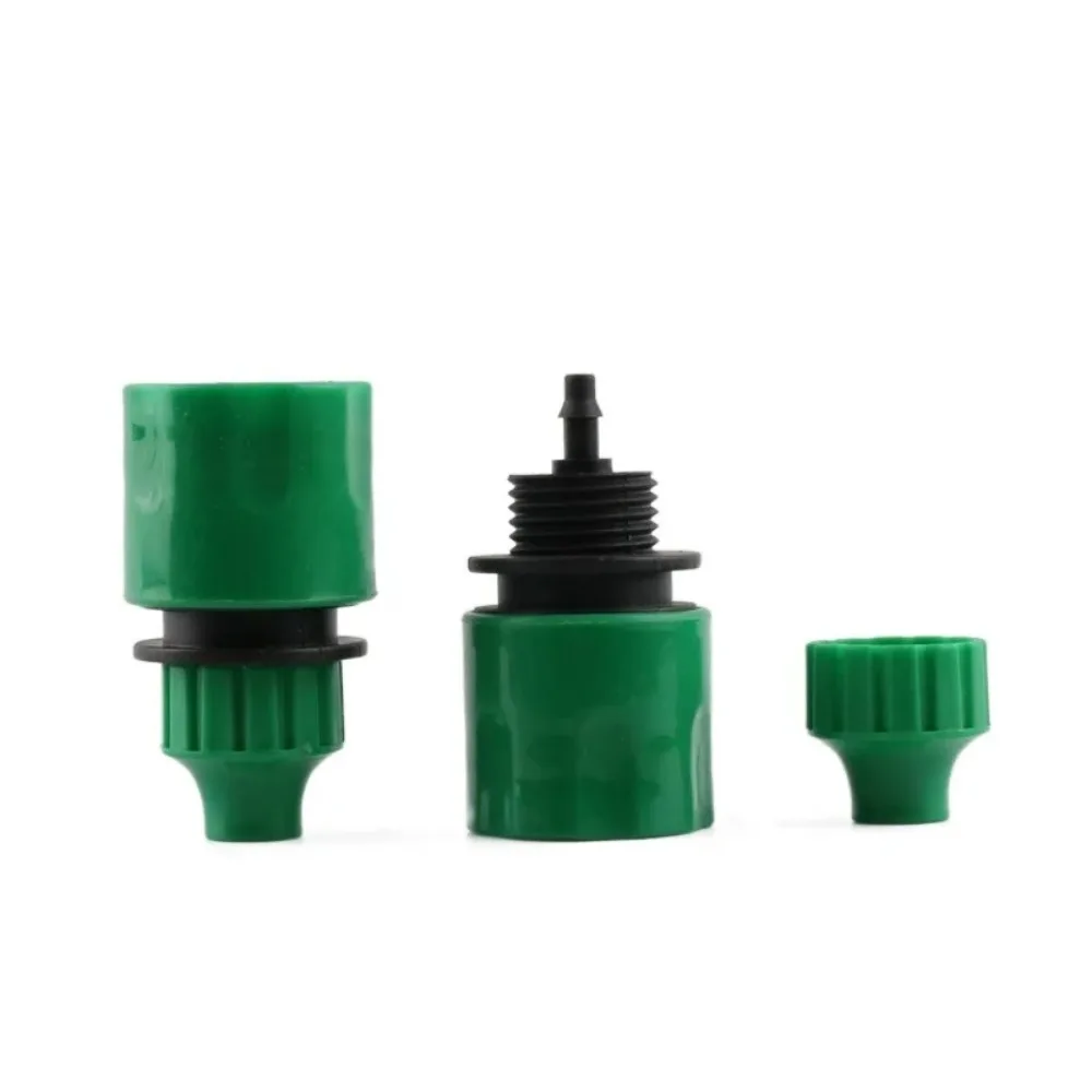 5pcs 4/7mm Hose Garden Quick Connector Tap Adapter Garden Micro Drip Irrigation Watering Inner diameter 4mm Pipe Joint