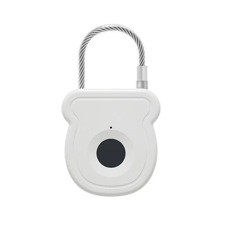 2025 NEW Keyless USB Charging Fingerprint Lock Smart Padlock Door Lock 0.2sec Unlock Portable Anti-theft Padlock