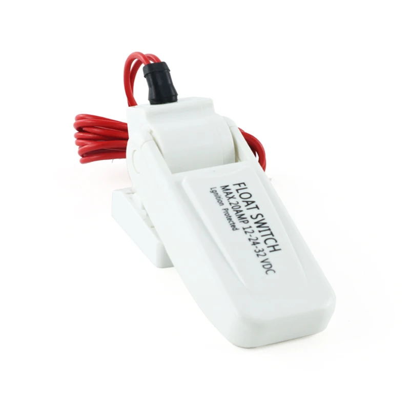 Commutateur de pompe de cale de bateau 12V DC, sécurité électrique automatique, utilisation facile à nettoyer, interrupteur de pompe de cale pour ingénierie électronique 24V