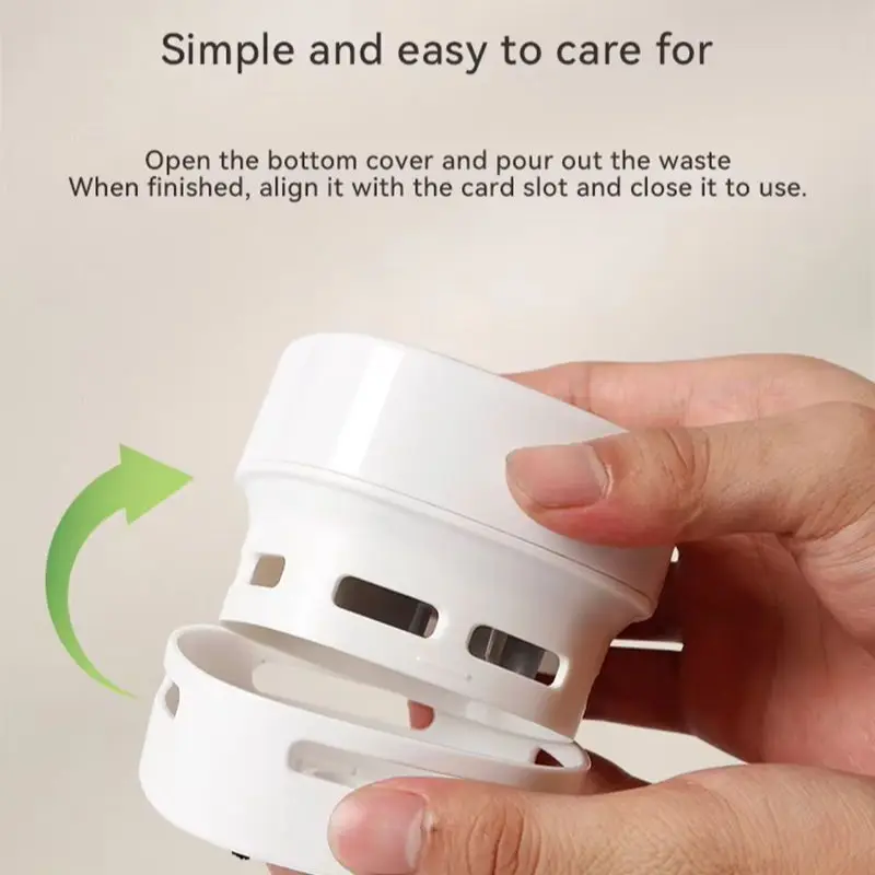 Xiaomi MIJIA Handheld Desktop Vacuum Cleaner Mini Portable Table Dust Vacuum Table Sweeper Desktop Keyboard Clean Tool For Home