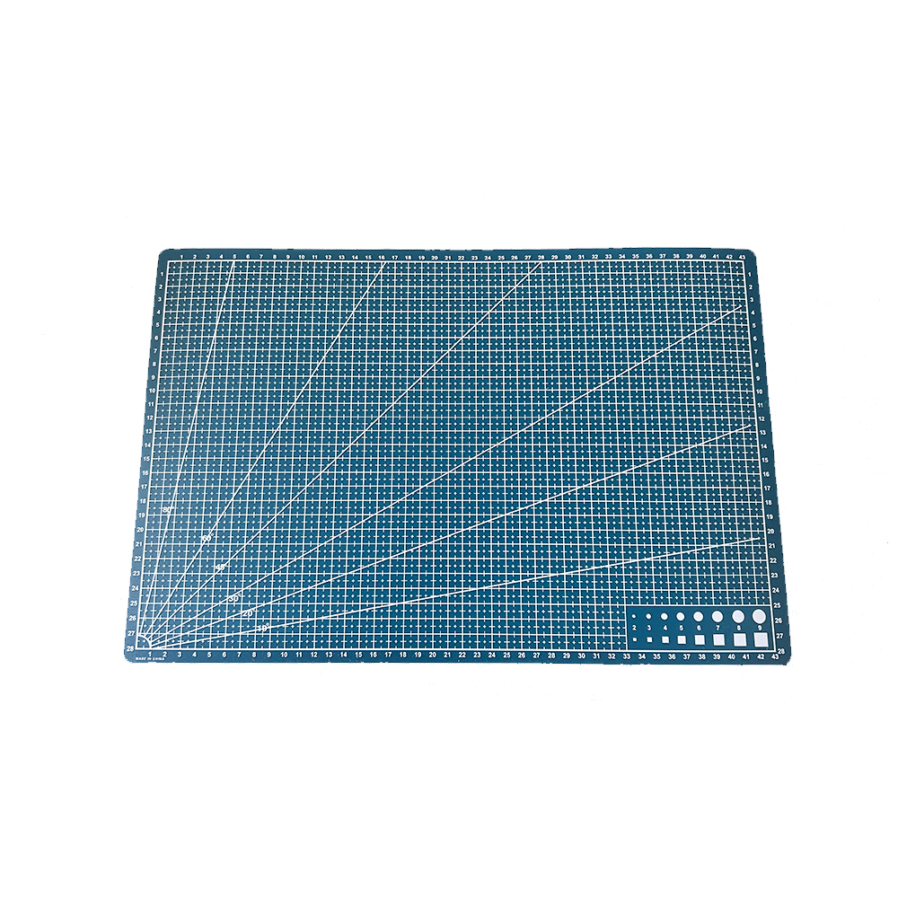 Extra Large Cutting Board Non-Slip Workbench Mat with Measurement Grid Ideal for Sewing Leather Engraving and Fabric Cutting