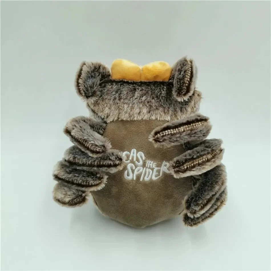 Animal de pelúcia macio bonito pequena aranha bebê plushies brinquedo dos desenhos animados animal filme boneca periférica decora sala jogo presente aniversário do miúdo