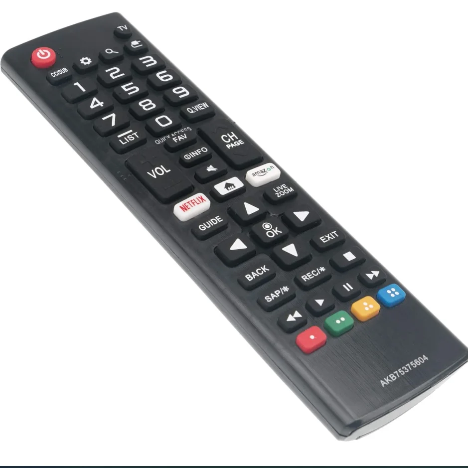 ABS AKB di ALTA QUALITÀ 75375604   CONTROLLO REMOTO PER LG SMART TV 433MHZ