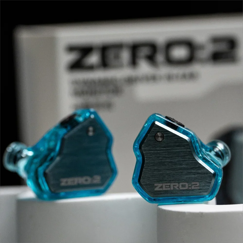 7hz x crinacle zero 2 fones de ouvido, 10mm, driver dinâmico, iem, com fio, fones de ouvido para jogos, com opc, cabo iem, para Músico