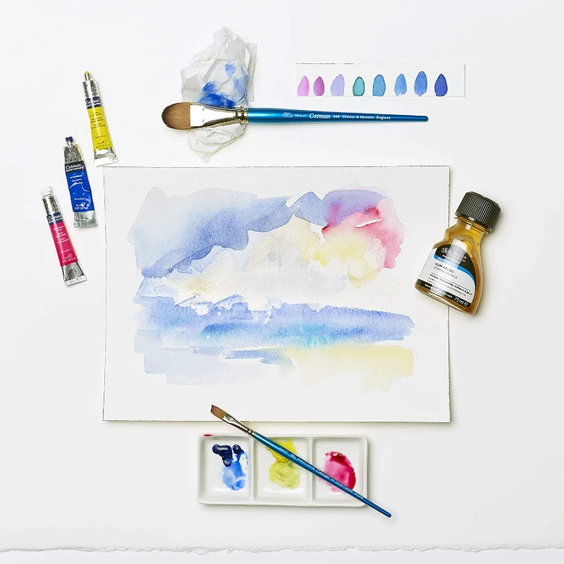 Farba akwarelowa Winsor & Newton Cotman, tuba 8 ml (0,27 uncji) Materiały artystyczne Aquarela Dobra przezroczystość, doskonała siła barwiąca