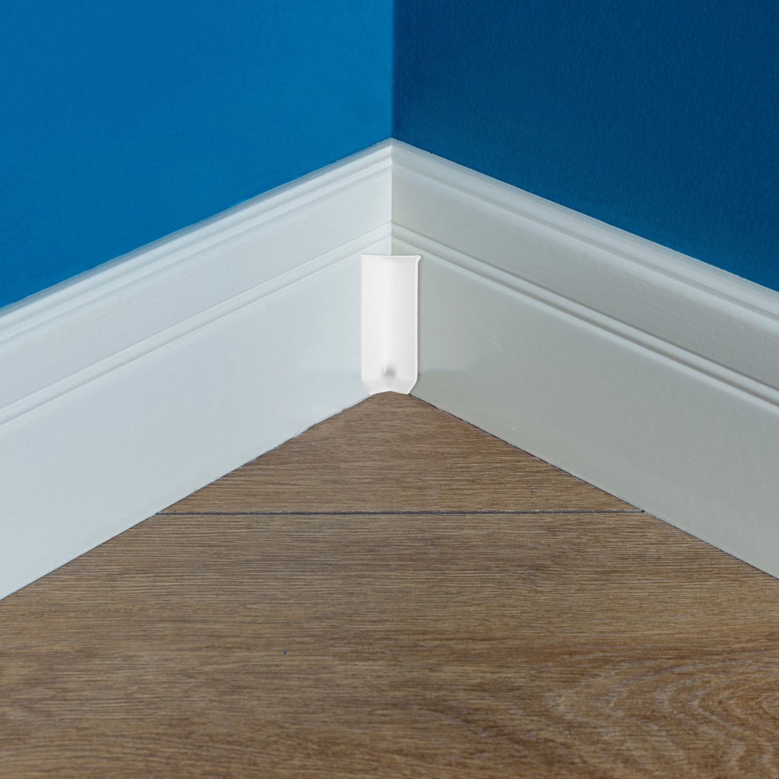 Protectores de esquinas engrosados, protectores de bordes de zócalo autoadhesivos para paredes, suelos, sala de estar, dormitorio, seguridad, 4 Uds.