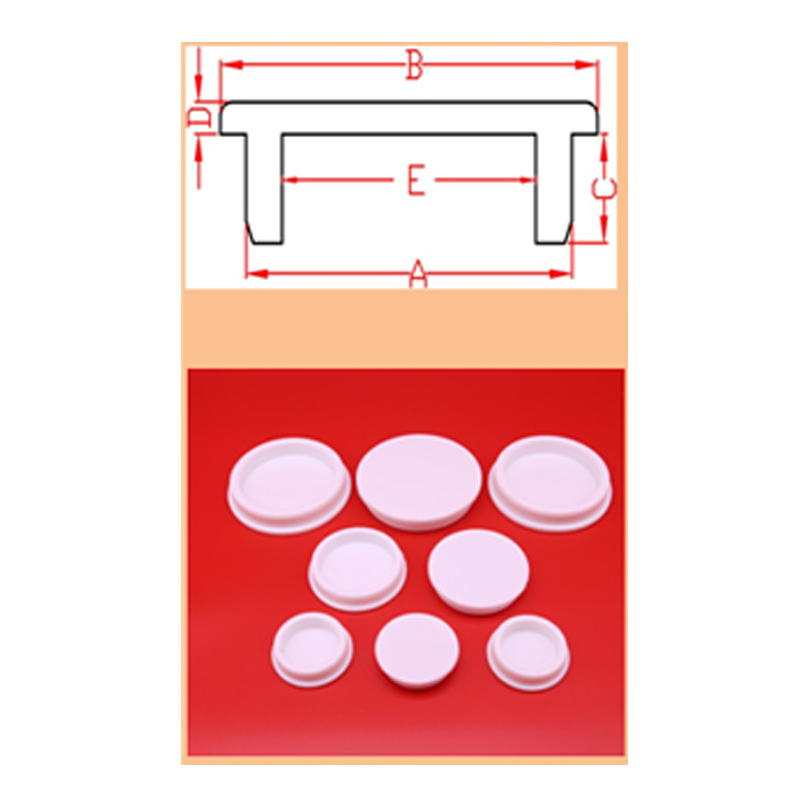 ホワイトシリコーンゴム穴キャップ 6.8 ミリメートル-68.6 ミリメートルブランキングエンドカバーパイプチューブインサートプラグ防塵ストッパー