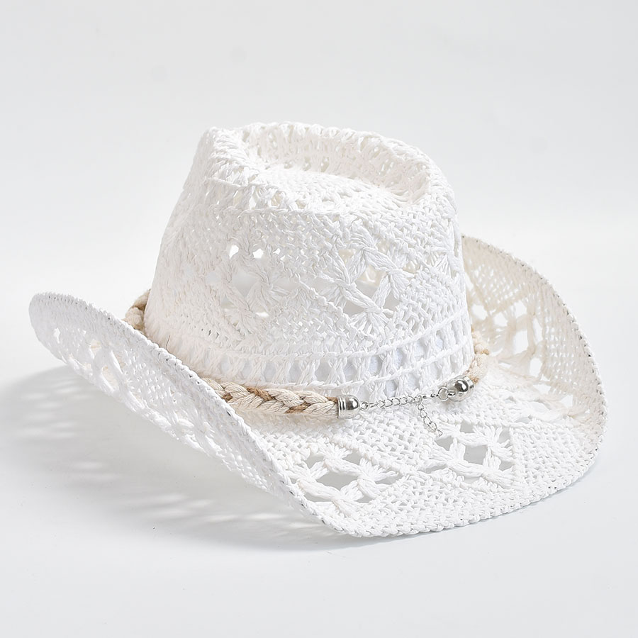 Summer Hand Woven Straw Hat for Women Shell Decoration Holiday Beach Sun Hat Chapeu Panama Feminino