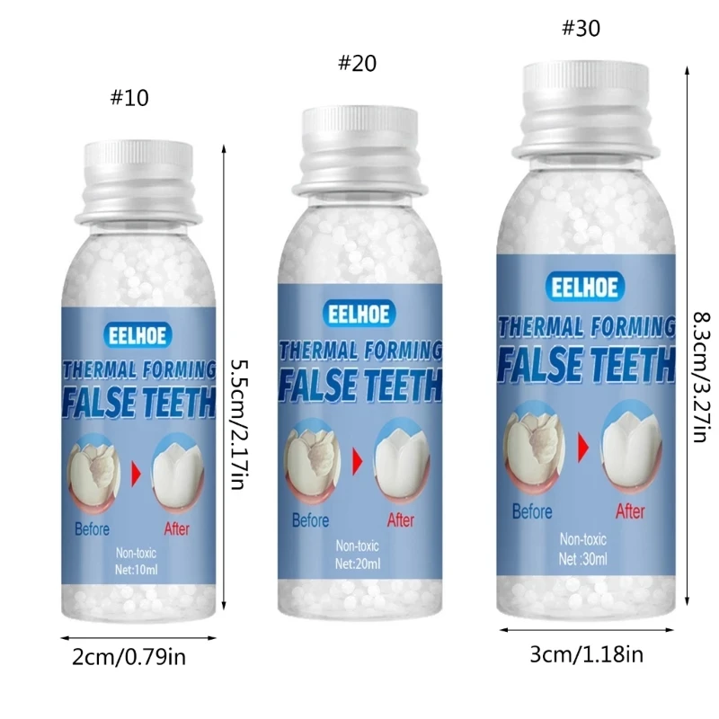 一時的な歯の接着剤,歯のホワイトニング,歯の美しさ,10ml, 20ml, 30ml