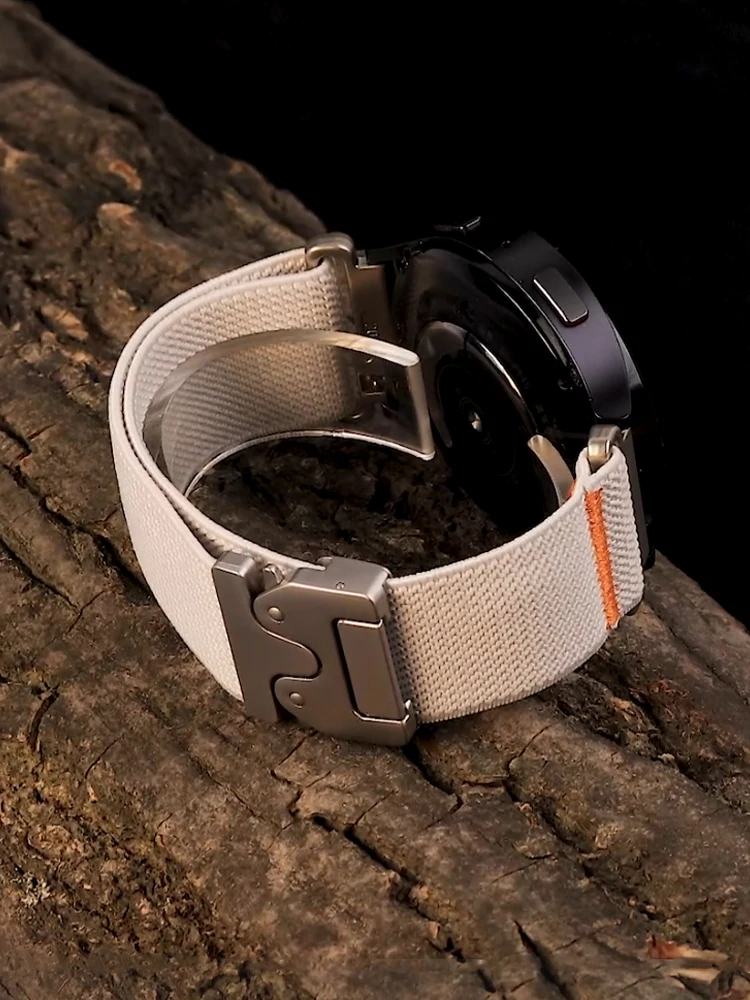 Parachute Straps For Samsung Galaxy Watch 7/FE/6/5/pro/4/Classic/Gear s3 20mm 22mm Sport Bracelet correa Huawei GT 2e 3 4 5 Band
