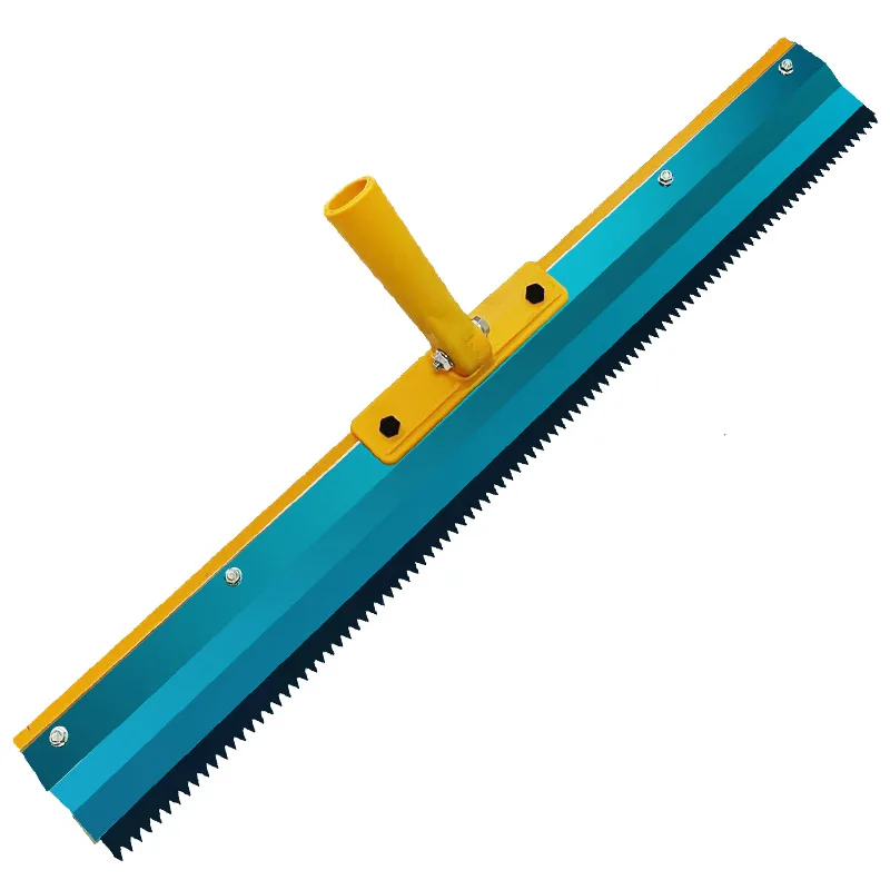 Beihua 56 ซม.Spike Rake Self-flow Cement Rake Scrscraper ซิลิคอน PU อีพ็อกซี่ชั้นสีเครื่องมือก่อสร้าง 3 มม./5 มม./8 มม.