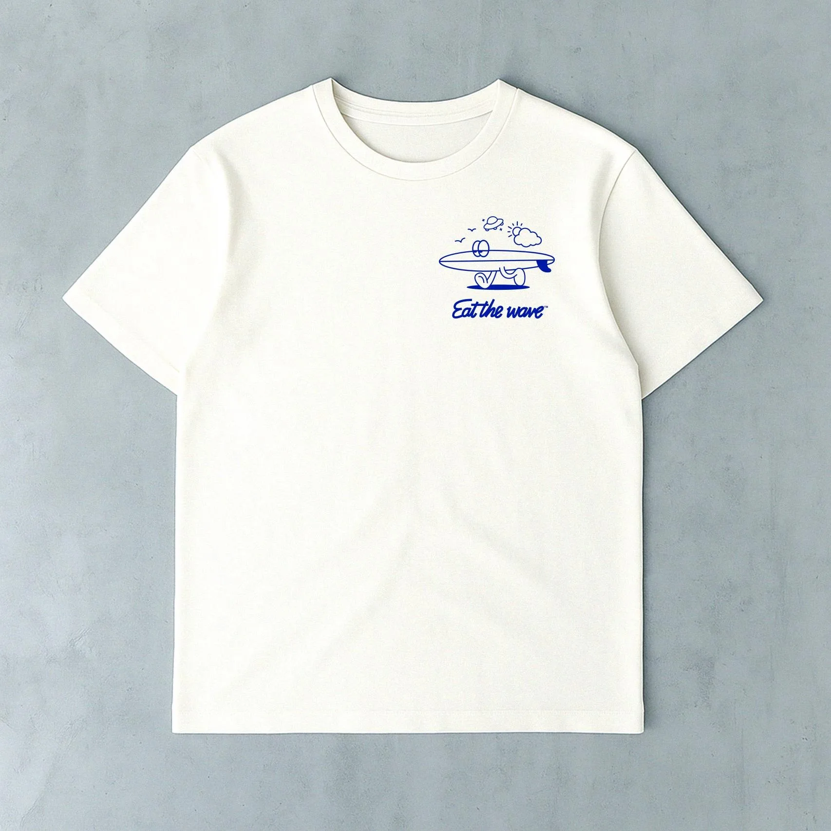 Outdoor PerRetro Surf Street Trend Kleidung Muster Druck Sommer Luxusmarke Baumwolle Herren- und Damen-T-Shirts mit kurzen Ärmeln