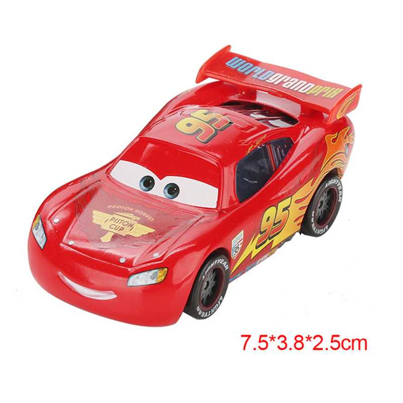 Disney Pixar Cars 2 3 Lightning McQueen Mater Mc Tên Lửa Chick Hicks 1:55 Diecast Xe Kim Loại Đồ Chơi Xe Brithday Tặng trẻ Em