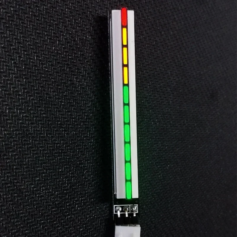 1 PCS USB 5 V Indicação de nível de música colorida espectro de barra de luz pulsante