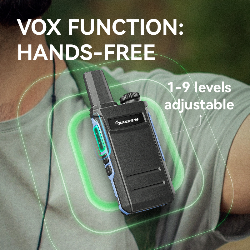 2PCSquansheng TGA1 Walkie-Talkie Uhf Band Outdoor Portable Two Way Radio Handheld Walkie Talkie USB Charging For Hunting Walking