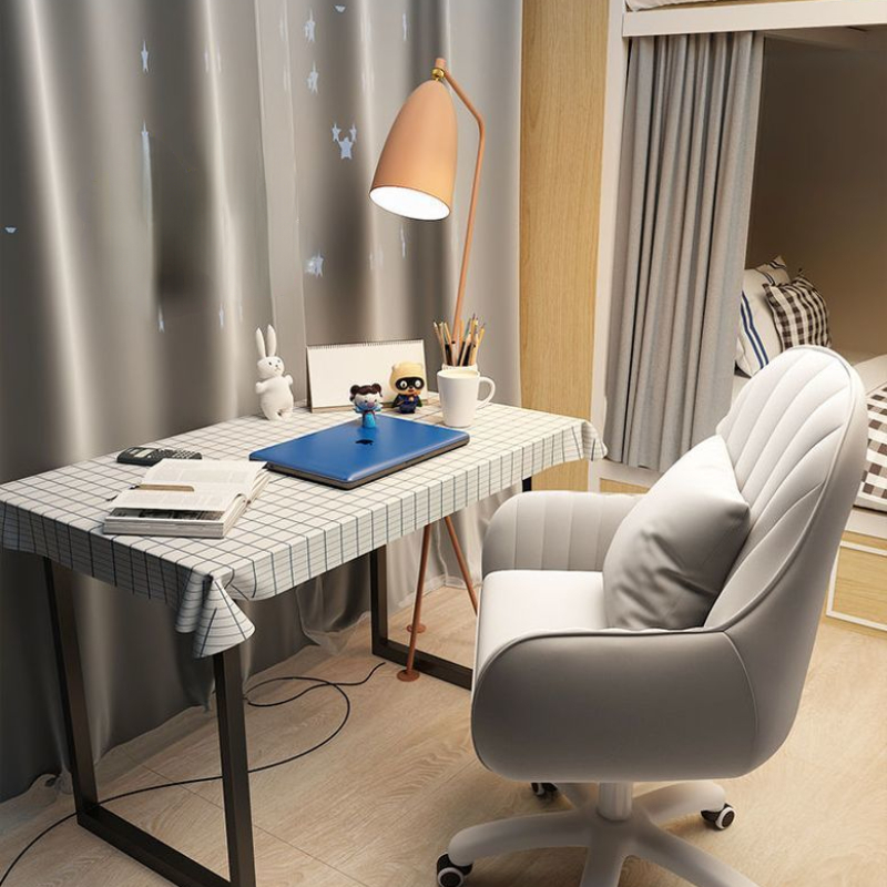 Chair Home Backrest Comfortable Long-Sitting Office Chair College Student Girl Dormitory Study Chairs Makeup Chair Computer