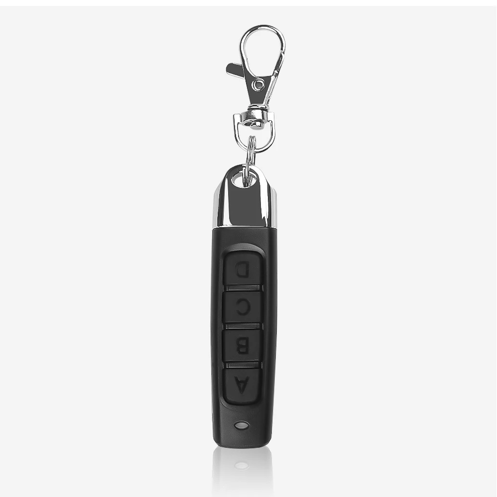 433MHz Clone Remote Control Universal 4Key RF Copy Remote Control Garage Gate Door Opener Remote Key Duplicator for Home Safety