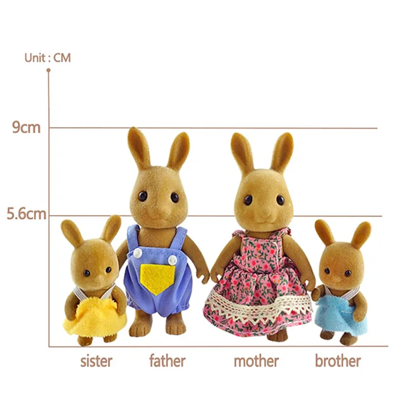 1:12 ドールハウスミニチュア家具おもちゃセット DIY 森家族子供女の子ごっこ遊び家具おもちゃギフトクリスマス誕生日