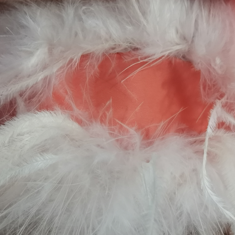 Minirok met echte veren, elastische taille sexy kleding, club, feestdansfeest carnaval korte rok kan in maat worden aangepast