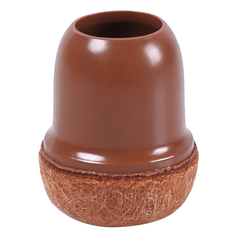 8 個 TPE シリコン椅子脚床プロテクター、フェルト付き、椅子脚キャップ、家具脚足保護カバー堅木張りの床を保護