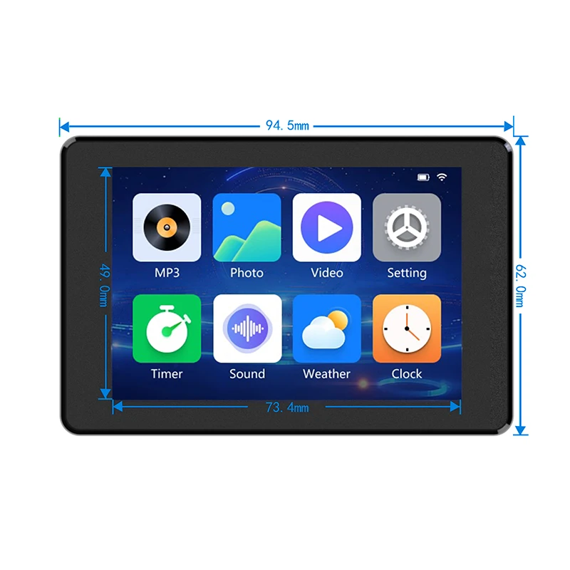 ESP32-Entwicklungsboard 3,5 Zoll IPS kapazitiver Touchscreen 480 x 320 IPS-Display 8M PSRAM 16M Flash für Arduino LVGL WIFI BT