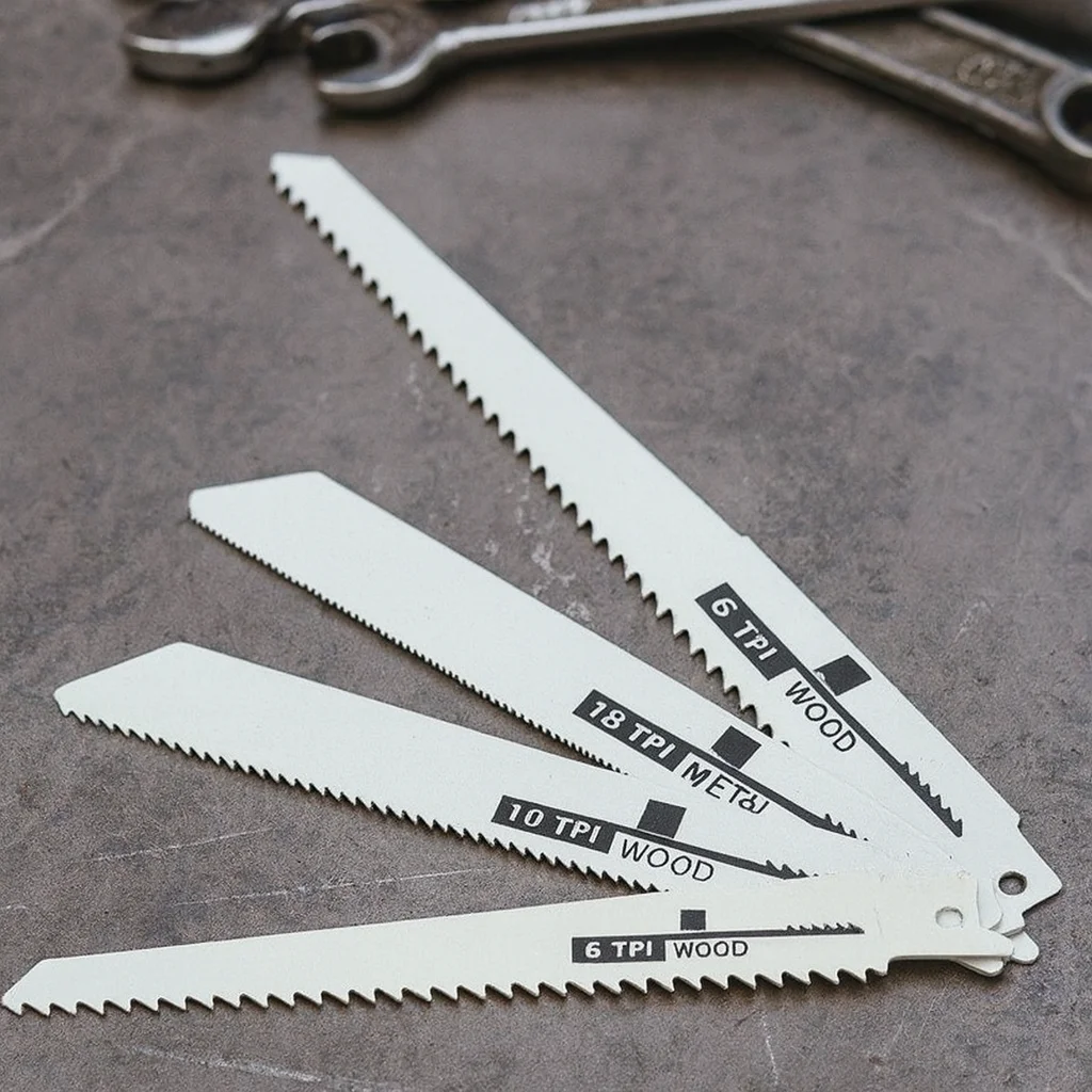 Lâmina de serra alternativa, 4 unidades, corte universal de madeira e metal, dentes grossos e finos, faça você mesmo e uso profissional, ferramentas duráveis