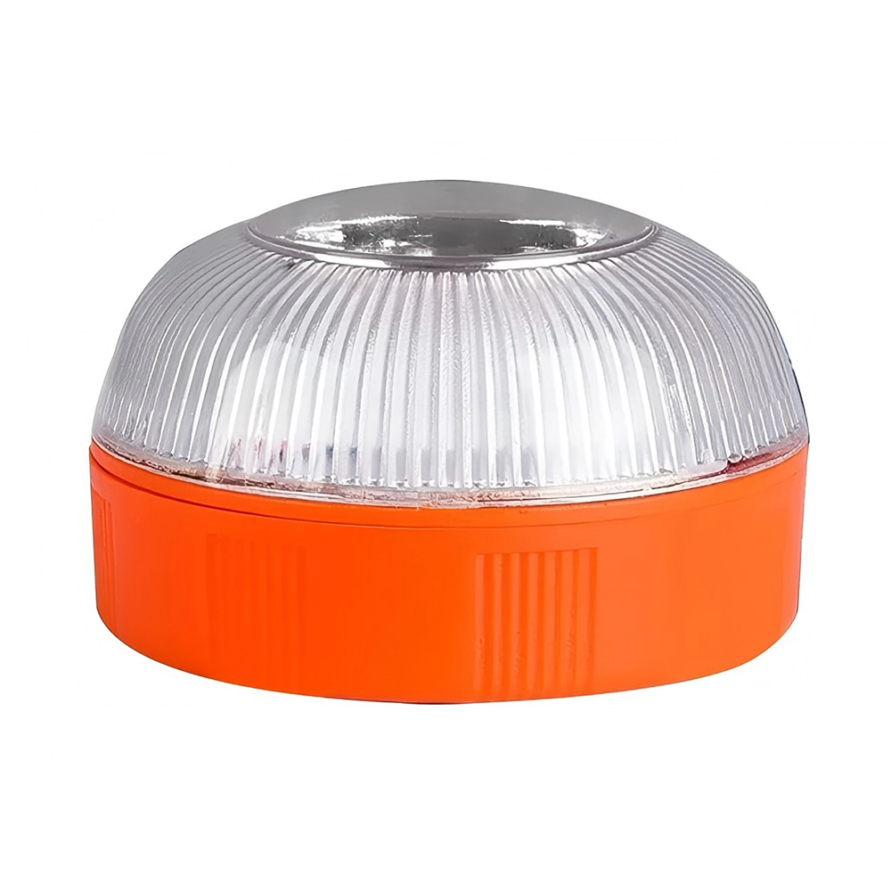 Newest V16 Portable Emergency Light Car Emergency Beacon Light DGT Orange Magnetic Induction Strobe Light Waterproof Flashlight