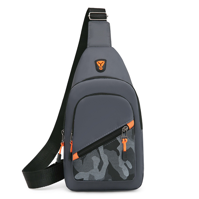 Rili started Nylon Herren Brusttasche neue tragbare lässige Umhängetasche trend ige und einzigartige Design Umhängetasche