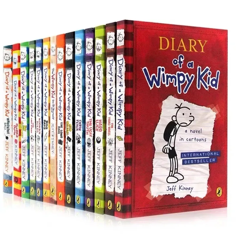1-1000-0000-20 Tagebuch des wimpy kid englischen Buch tagebuchs der wimpy kid boxed Kinder fiktion bücher