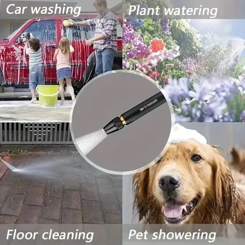 Tuinbewateringspistool Watersysteem Hogedruksproeier Autowasproducten Gadgets Slang Spray Geweer Sproeierpistolen Ringen Thuis