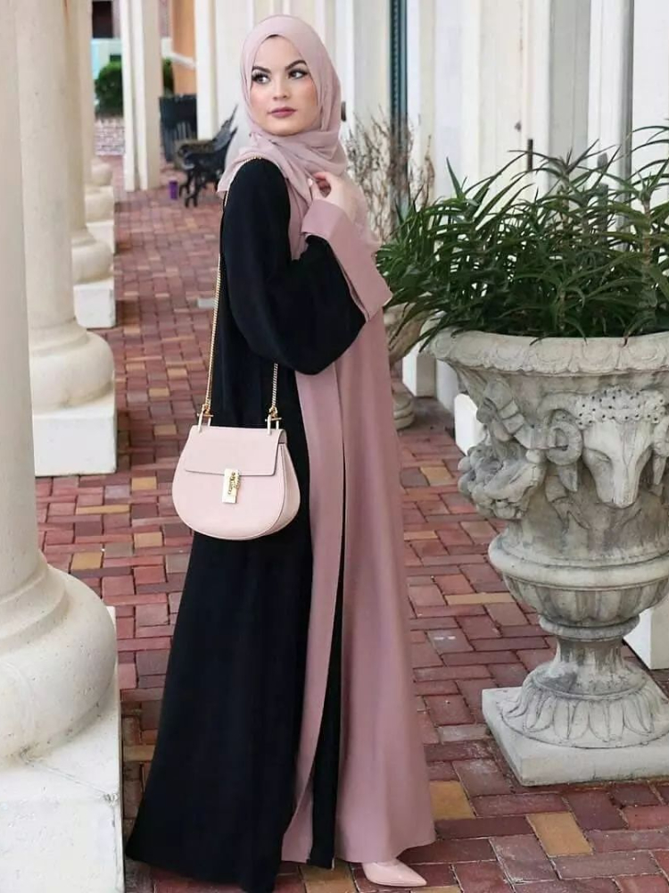 Vestido de fiesta musulmán Eid para mujer Ramadán Abaya falso vestido largo de 2 piezas Marruecos Vestidos Largos Dubai Turquía bata Jalabiya 2024