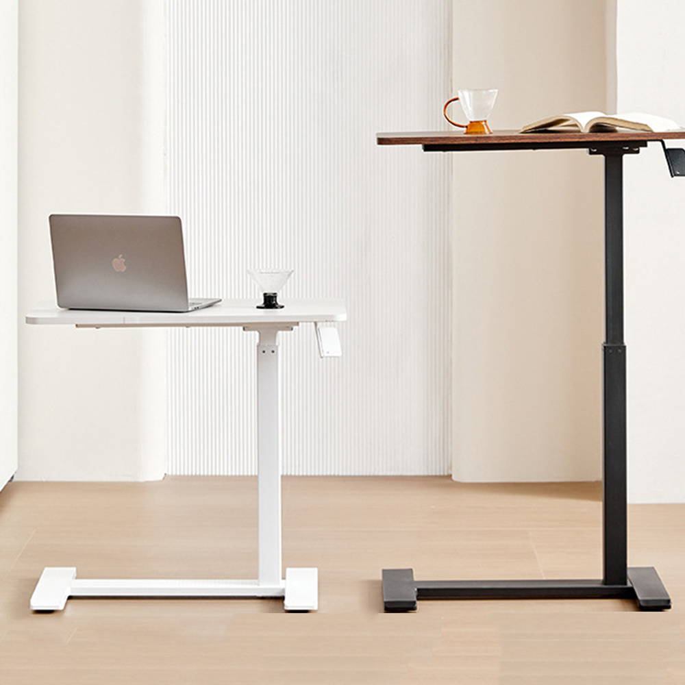 1 Pcs Lazy bedside table Student computer desk Foldable standing workbench Pneumatic lifting table Sofa table workbench Speech