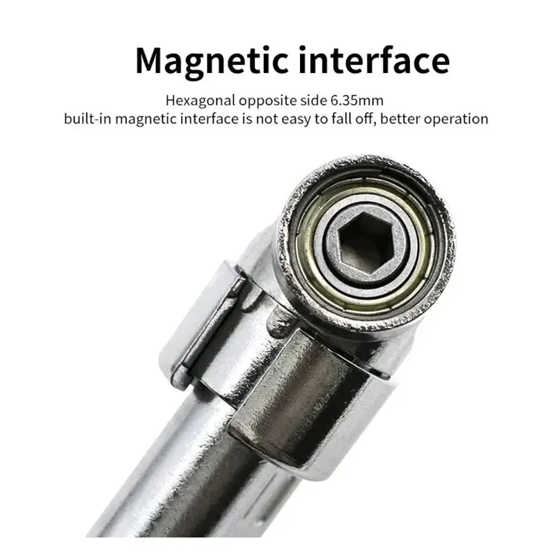 105 °   Cacciavite angolare Cacciavite angolare con codolo esagonale Trapano elettrico Chiavi angolari lunghe e corte Shaf flessibile regolabile