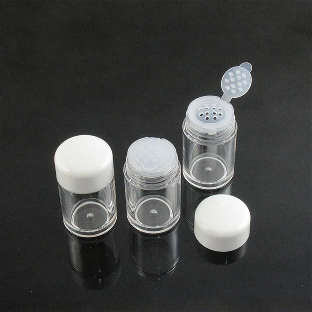 3 Màu Mini Trong Suốt Trống Chai Nhựa Di Động Thời Trang Kolarmy Comestic Hộp Đựng Tự Làm Dụng Cụ Trang Điểm Lọ Ăn Trưa Gia Vị Chai