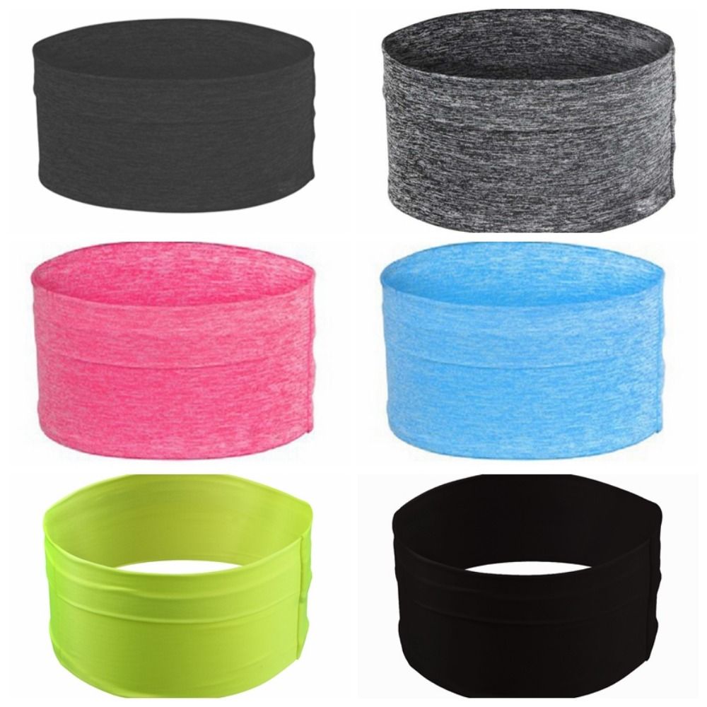 Invisible Running Waist Bag Professional Elastic 3 Pocket Yoga Belt Bag Adjustable Large Capacity Mobile Phone Holder Unisex