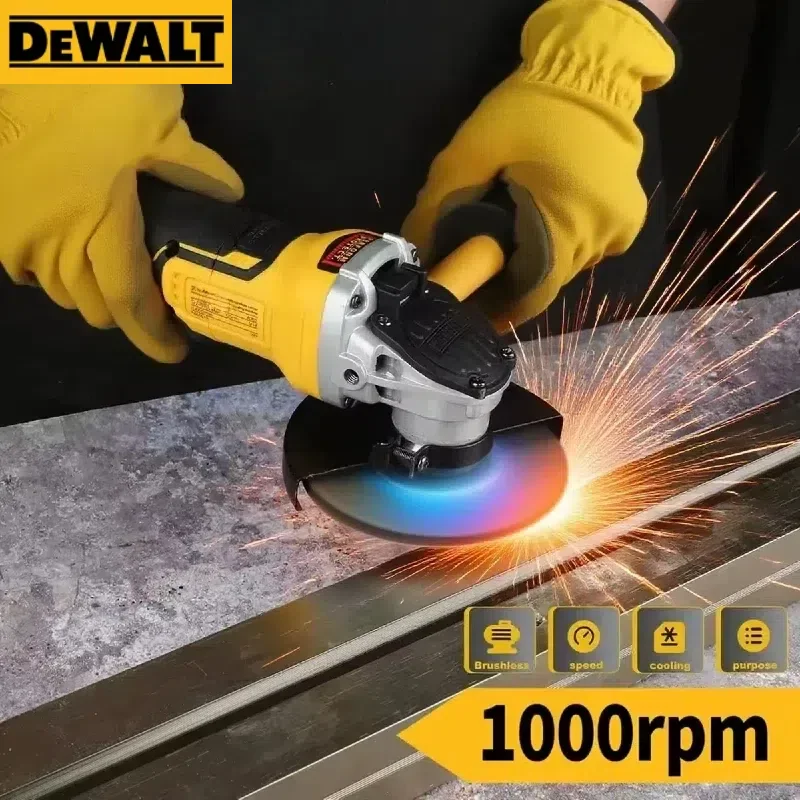 DeWALT DCG406-20V intelligent power tool high-performance brushless cordless angle grinder for cutting and polishing Power Tool