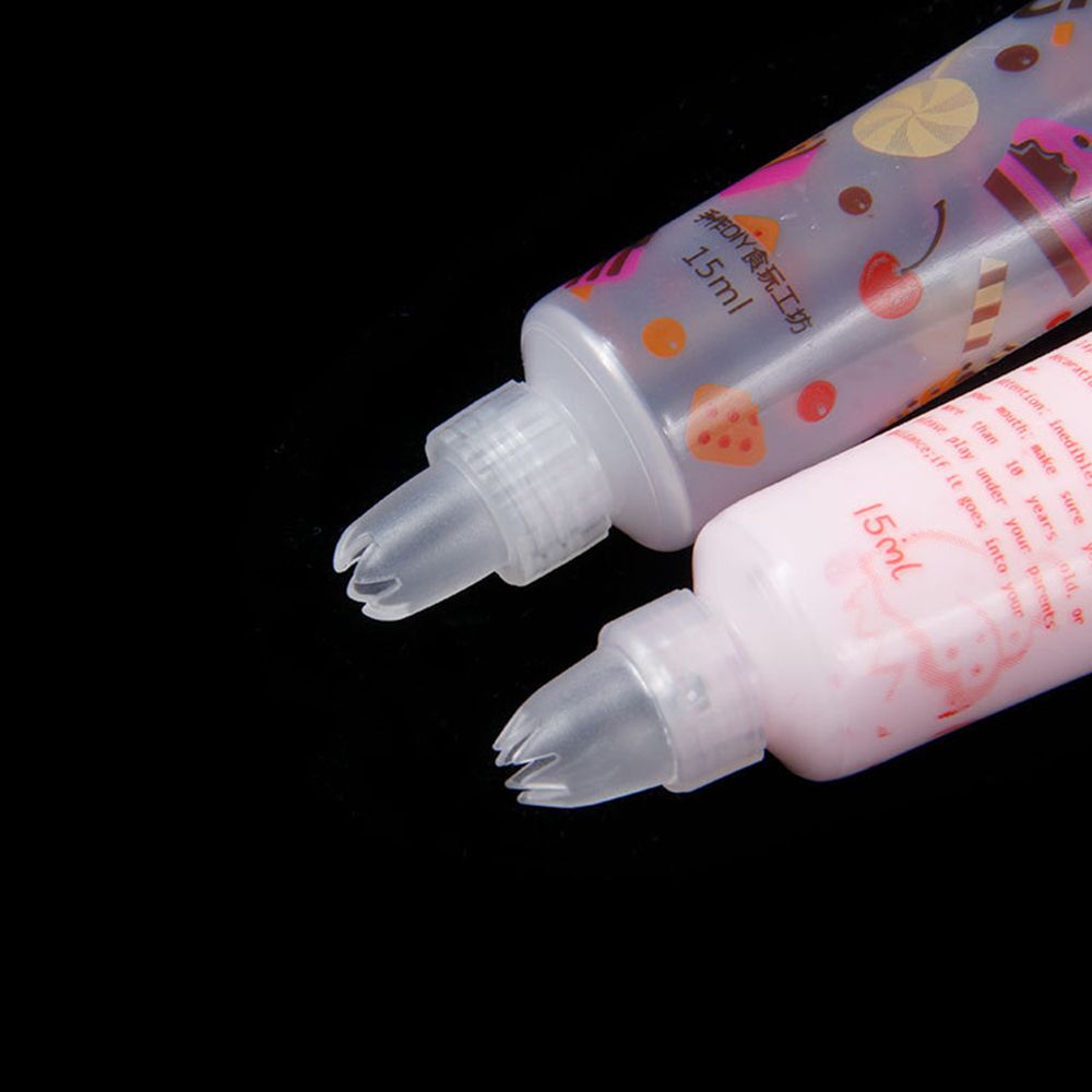 10Pcs Cupcake Mobile Phone Case Ice Cream Tool Piping Icing Nozzles Flower Nozzle Simulation Cream Glue Baking Tools